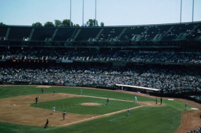 Baseball at Oakland Coliseum