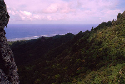 View South from Te Rua Manga