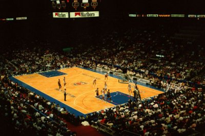 Basketball at the Meadowlands