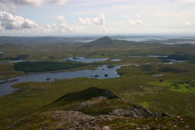 View from Twelve Bens