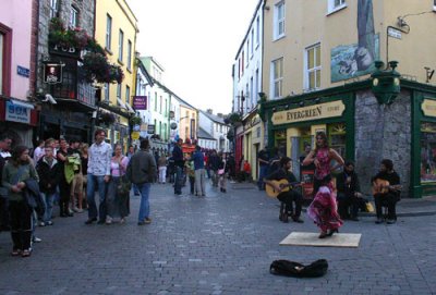 Streets of Galway City