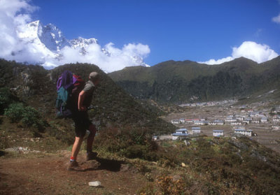 Overlooking Khumjung