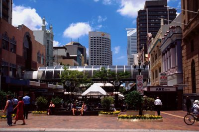Brisbane shopping area