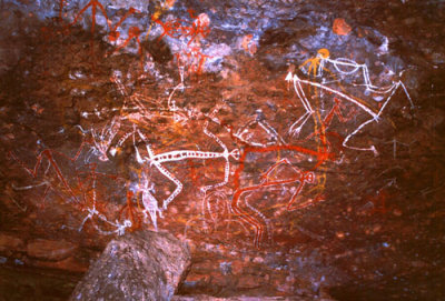 Aboriginal Cave Paintings, Kakadu
