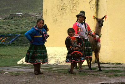 Quechuan People on the Altiplano