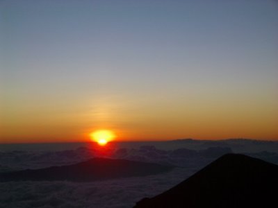 Hawaii  sunset at Mauna Kea Summit 2006-11-19 063.JPG