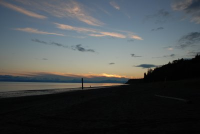 Beautiful Alaska sunset