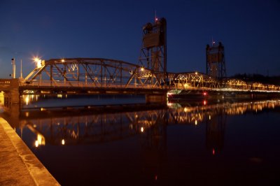 Stillwater Bridge at Night