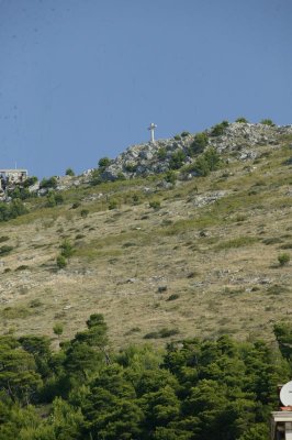 Cross on top of Mt. Srd