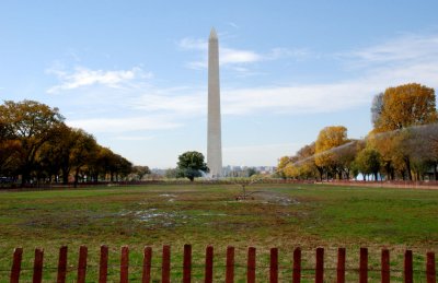 Washington Monument and the Mall