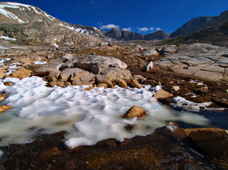 Approaching Forrester Pass