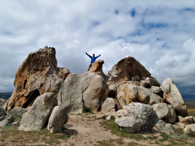 Nathalie on Eagle Rock