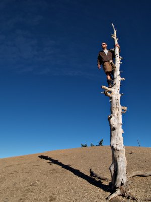 Zack on top of Baden Powell