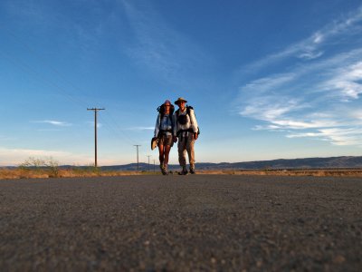 Nathalie and Aaron Mojave Desert
