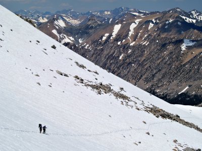 Snowfields on North side of Forrester 2