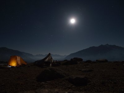 Long night exposure in Upper Basin