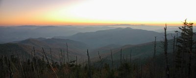 Clingmans Dome at Sunset