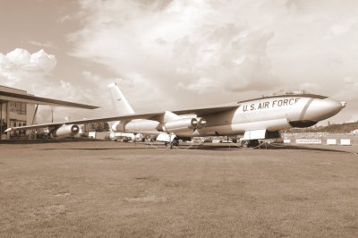 Boeing B47 Stratojet Sepia