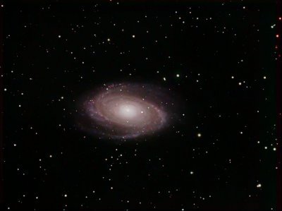 Spiral Galaxy M81 in Ursa Major