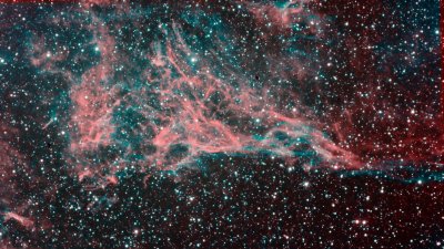 NGC 6979 in Narrow Band HA-HA-O3-O3