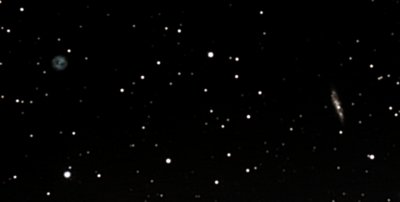 Owl Nebula M97 and M108