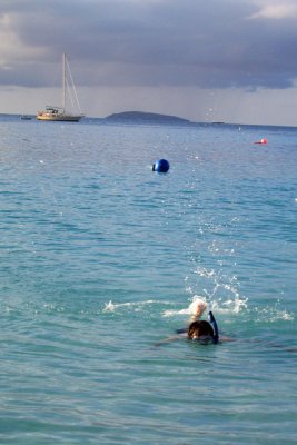 Snorkeling at Trunk Bay St Johns