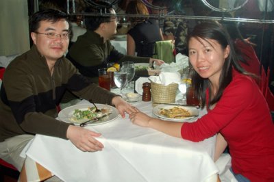 Ian + Karin dinner at SNOB