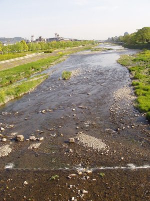 A view of Kamo during late spring.