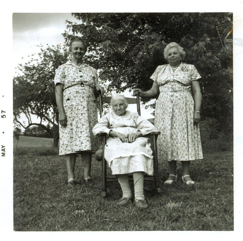 Julia Ann Warden Coon, Effie Coon and Dora Coon Laws