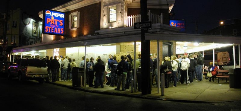 The Line at Pats