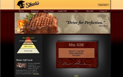 48 Oz. Club at Shula's Steakhouse