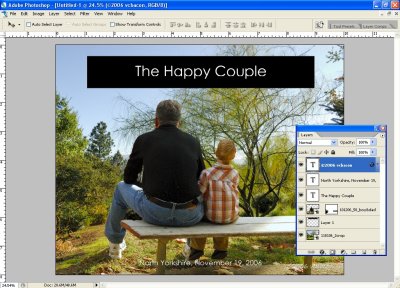 Happy Couple Sample PS Work Flow