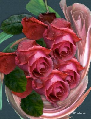 Roses with Photoshop CS3 Beta