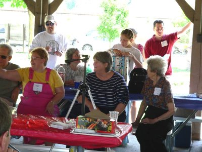 335 Front Anita, Patty and Aunt Laura, Back Ryan Carper, Emily Kinsey & James Harrold.