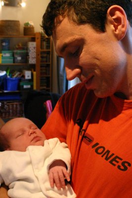 Aoibh with Uncle Kevin