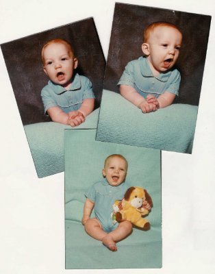 Can you beleive the resemblance? This is Tim as a baby!
