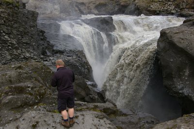 Foss  Hverfisfljti - Waterfall in Hverfisfljot