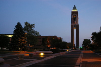 University Green and Shafer Tower