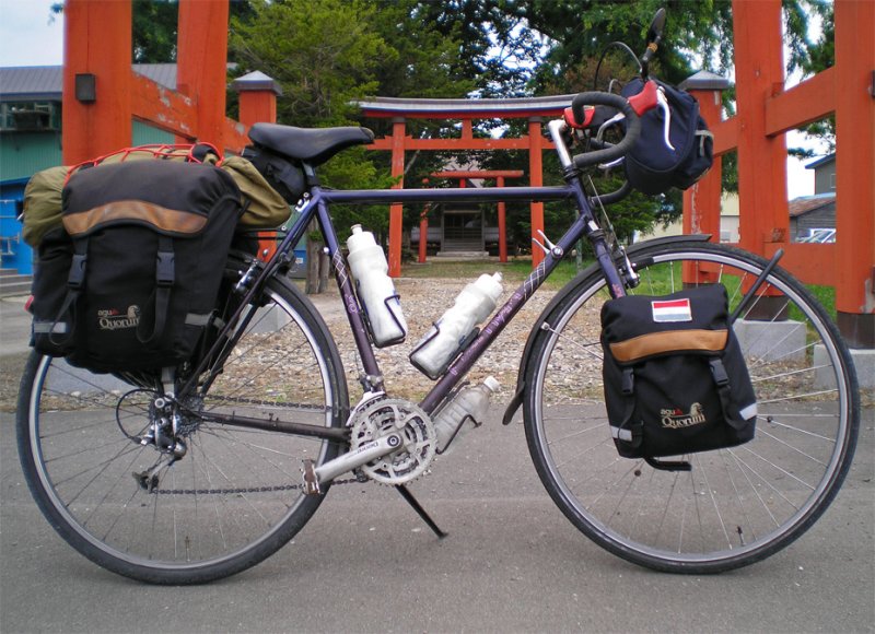 105  Peter - Touring Japan - Koga Globe Traveler touring bike