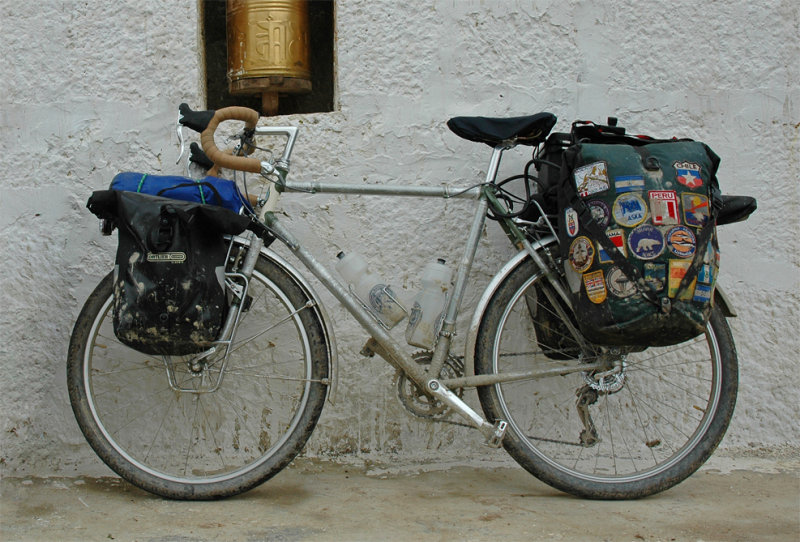 150  Rick - Touring through Tibet - Rivendell Atlantis touring bike