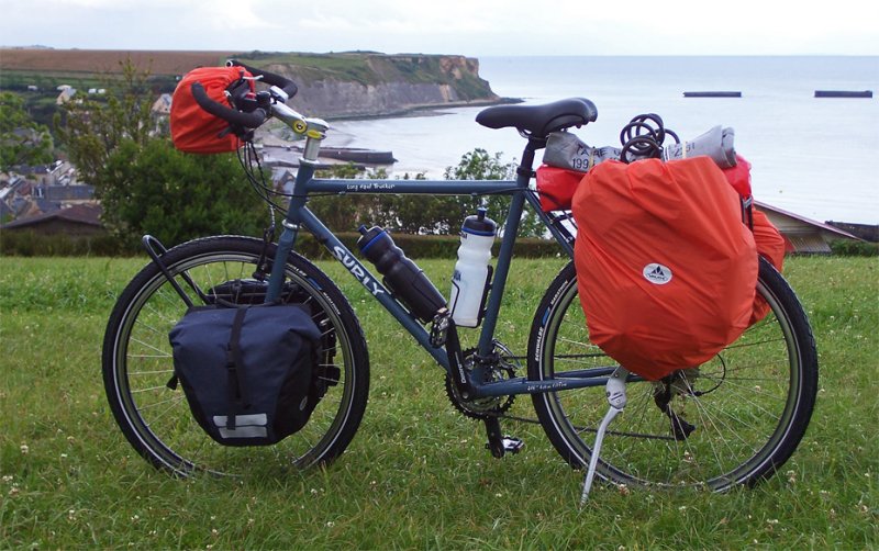 196  Charles - Touring France - Surly Long Haul Trucker touring bike