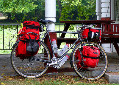 162  Ted - Touring through Virginia - Specialized Expedition touring bike