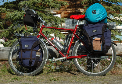 212  David - Touring Alaska - Villiger Cabonga touring bike