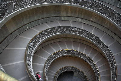 The way out of the Vatican Museum