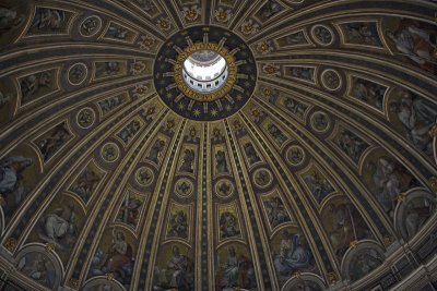 Closeup of St. Peter's dome