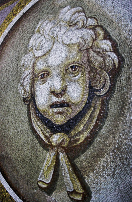 Mosaic detail from inside St. Peter's dome