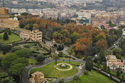 Vatican Grounds from the Cupola.