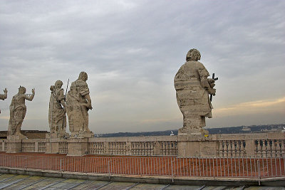 Behind the Apostles