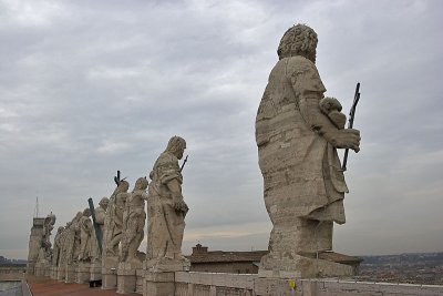 Behind the Apostles