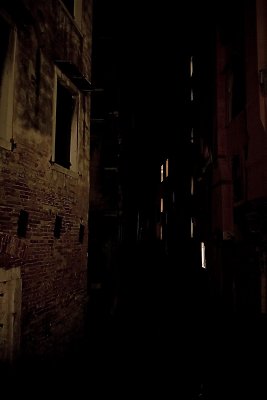 Venice at night